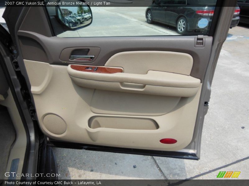 Antique Bronze Metallic / Light Tan 2007 GMC Yukon SLE