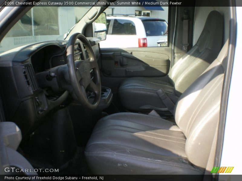 Summit White / Medium Dark Pewter 2006 Chevrolet Express Cutaway 3500 Commercial Utility Van