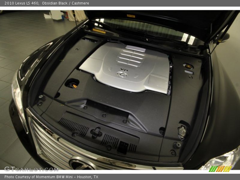 Obsidian Black / Cashmere 2010 Lexus LS 460
