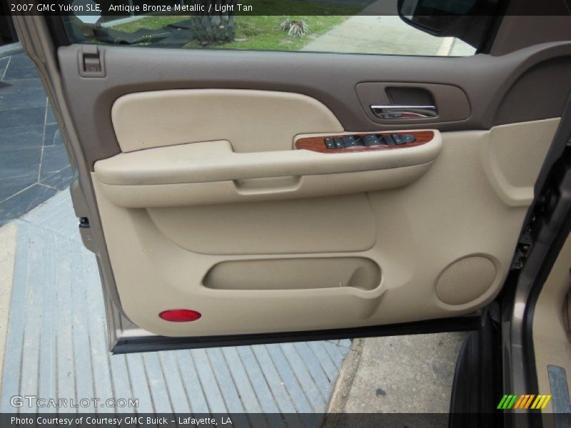 Antique Bronze Metallic / Light Tan 2007 GMC Yukon SLE