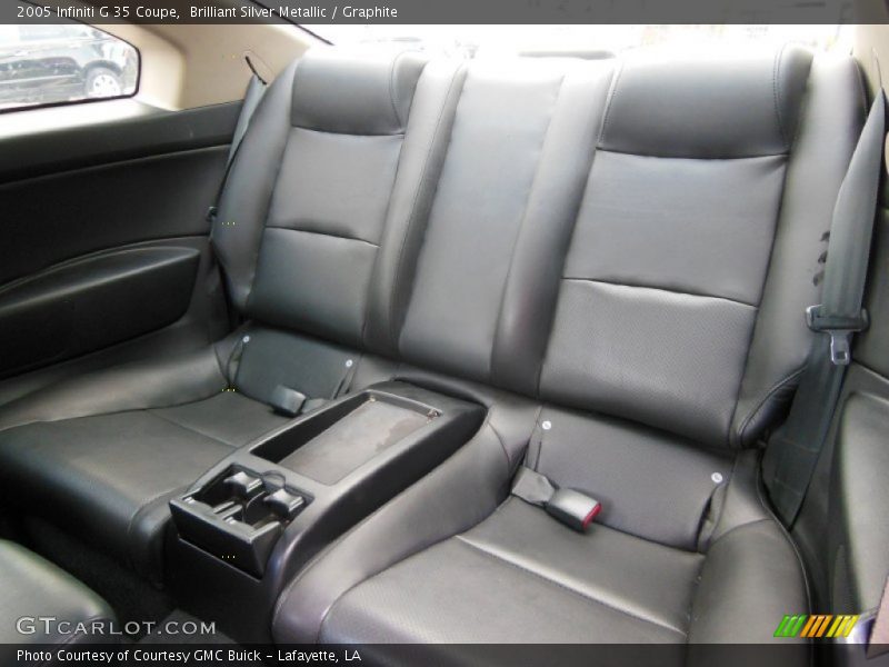 Brilliant Silver Metallic / Graphite 2005 Infiniti G 35 Coupe
