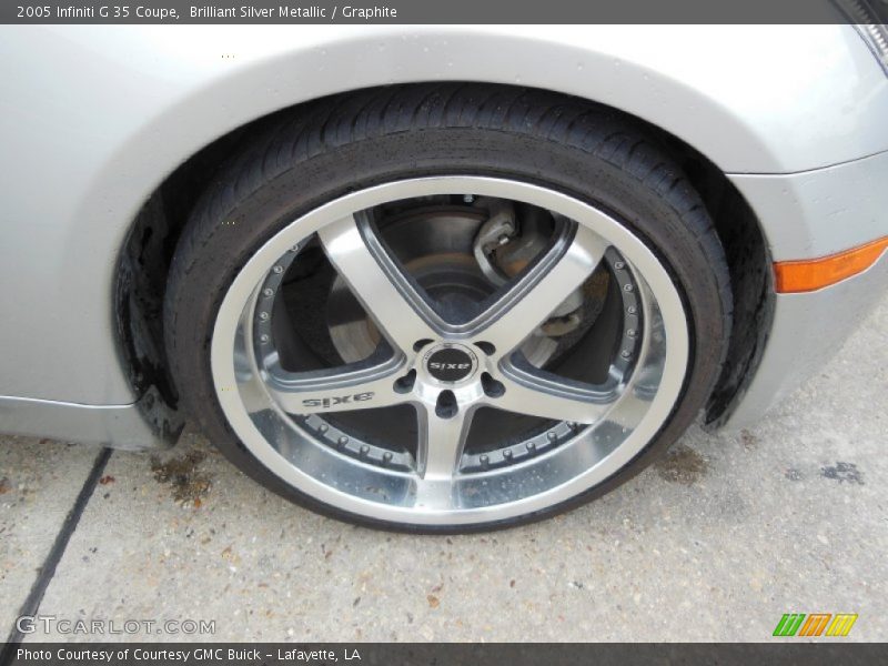 Brilliant Silver Metallic / Graphite 2005 Infiniti G 35 Coupe