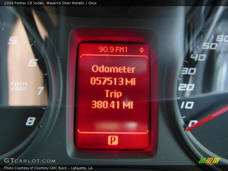Maverick Silver Metallic / Onyx 2009 Pontiac G8 Sedan