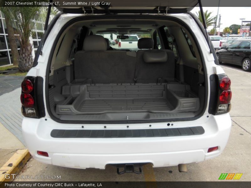 Summit White / Light Gray 2007 Chevrolet TrailBlazer LT