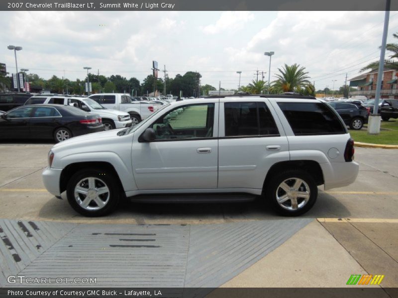 Summit White / Light Gray 2007 Chevrolet TrailBlazer LT