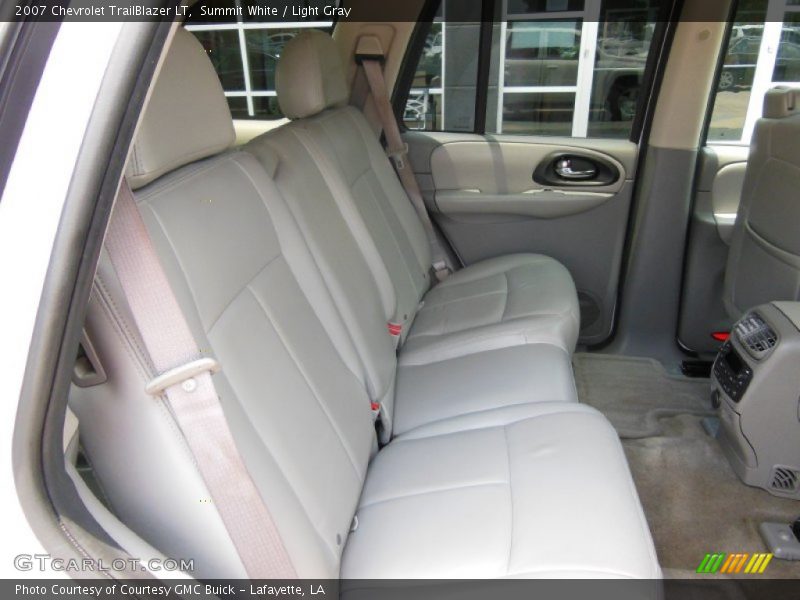Summit White / Light Gray 2007 Chevrolet TrailBlazer LT