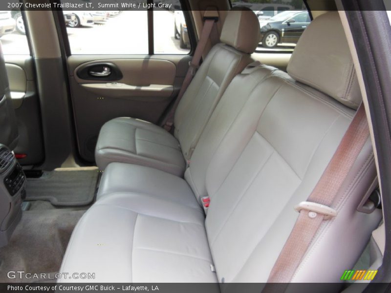 Summit White / Light Gray 2007 Chevrolet TrailBlazer LT