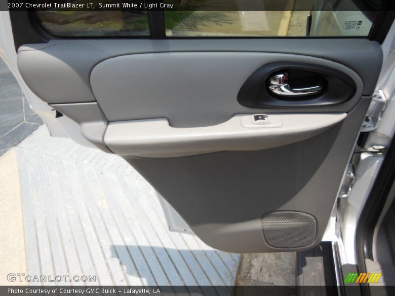 Summit White / Light Gray 2007 Chevrolet TrailBlazer LT
