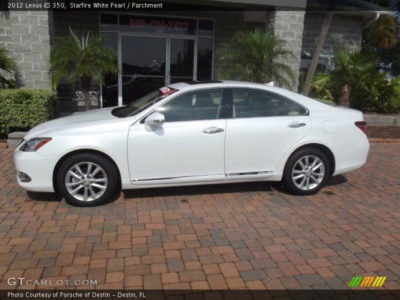 Starfire White Pearl / Parchment 2012 Lexus ES 350