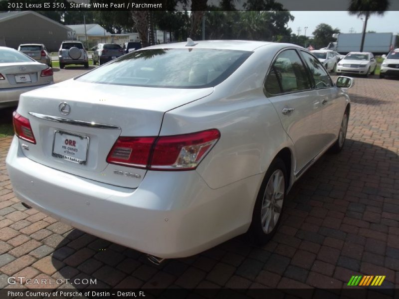 Starfire White Pearl / Parchment 2012 Lexus ES 350