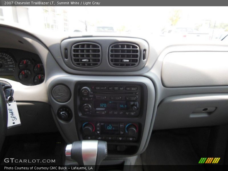 Summit White / Light Gray 2007 Chevrolet TrailBlazer LT