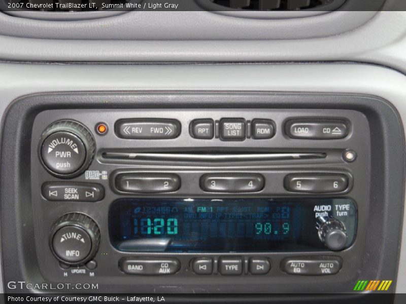Summit White / Light Gray 2007 Chevrolet TrailBlazer LT
