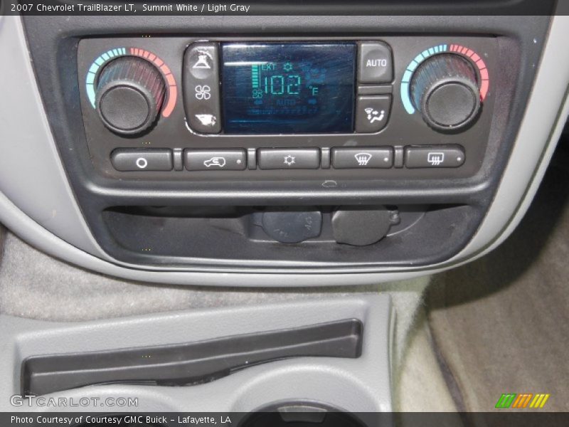 Summit White / Light Gray 2007 Chevrolet TrailBlazer LT