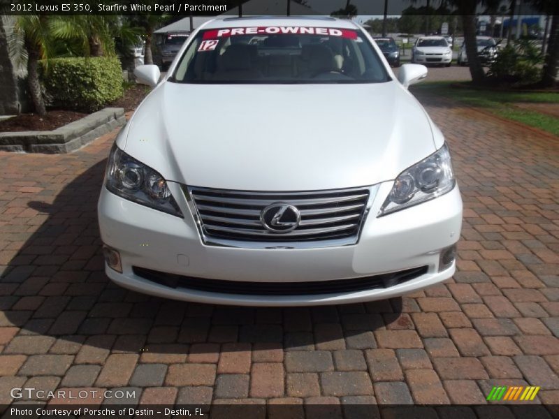 Starfire White Pearl / Parchment 2012 Lexus ES 350