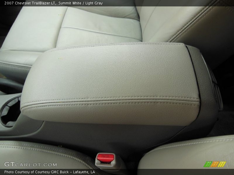 Summit White / Light Gray 2007 Chevrolet TrailBlazer LT