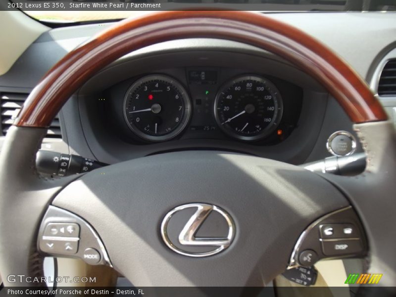 Starfire White Pearl / Parchment 2012 Lexus ES 350