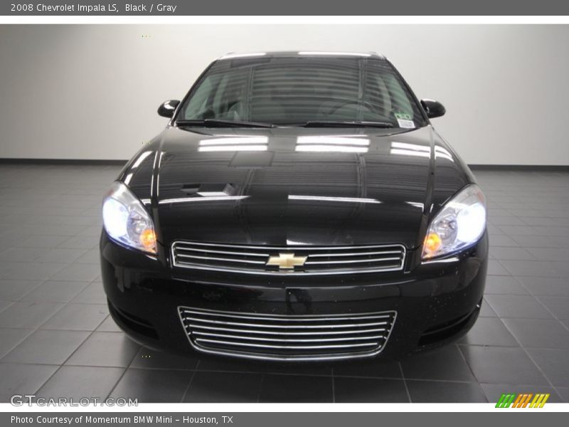 Black / Gray 2008 Chevrolet Impala LS