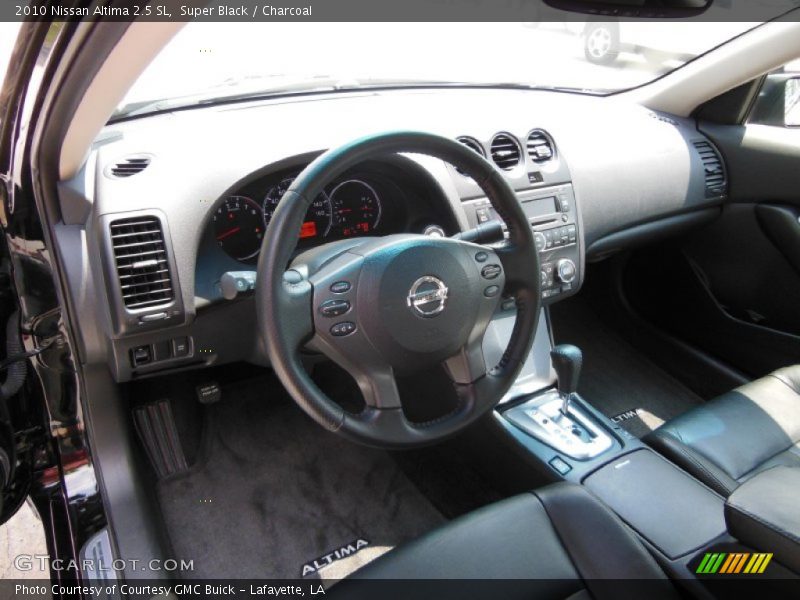 Super Black / Charcoal 2010 Nissan Altima 2.5 SL