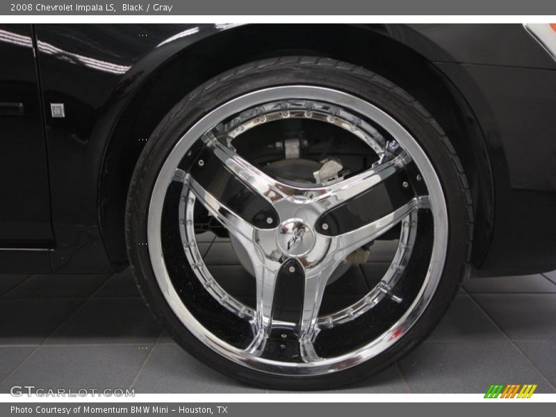 Black / Gray 2008 Chevrolet Impala LS