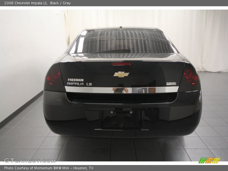 Black / Gray 2008 Chevrolet Impala LS