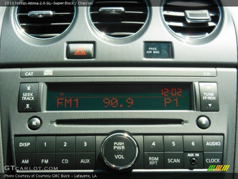 Super Black / Charcoal 2010 Nissan Altima 2.5 SL