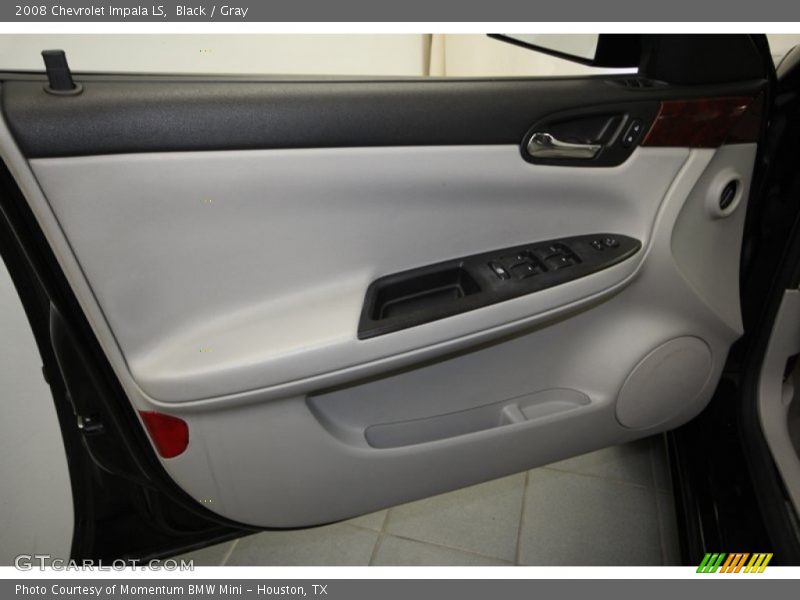 Black / Gray 2008 Chevrolet Impala LS