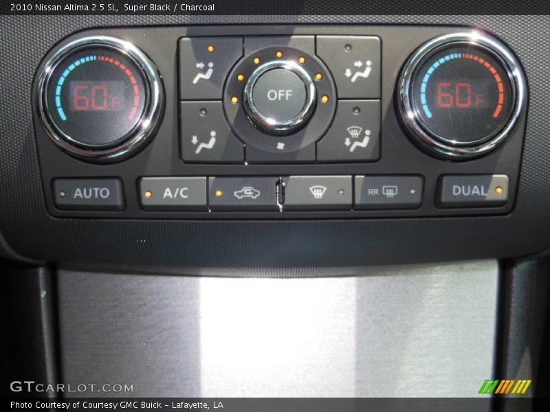 Super Black / Charcoal 2010 Nissan Altima 2.5 SL