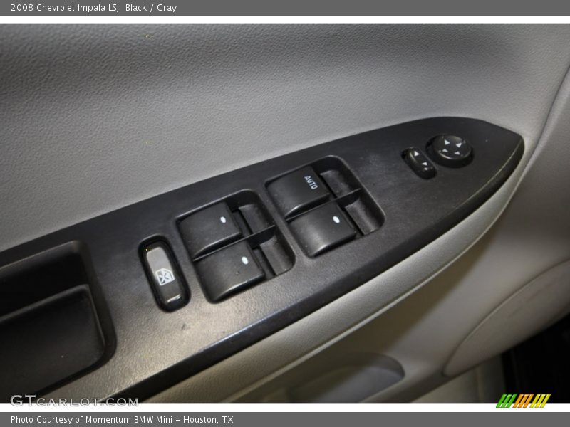 Black / Gray 2008 Chevrolet Impala LS