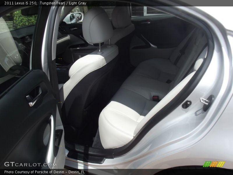 Tungsten Pearl / Light Gray 2011 Lexus IS 250