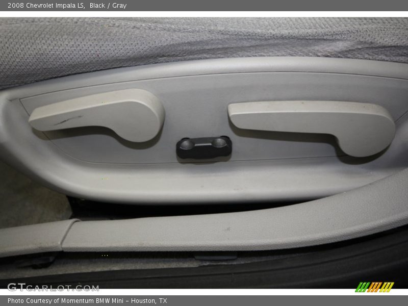 Black / Gray 2008 Chevrolet Impala LS