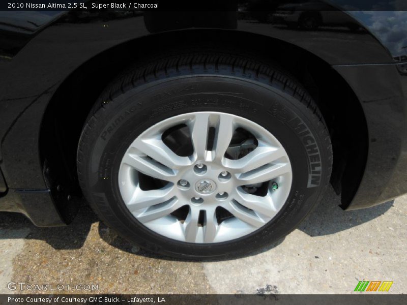 Super Black / Charcoal 2010 Nissan Altima 2.5 SL