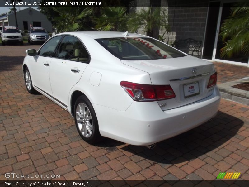 Starfire White Pearl / Parchment 2011 Lexus ES 350