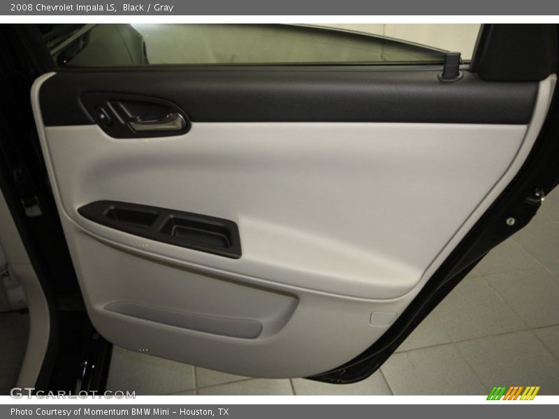 Black / Gray 2008 Chevrolet Impala LS