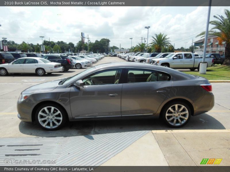 Mocha Steel Metallic / Cocoa/Light Cashmere 2010 Buick LaCrosse CXS