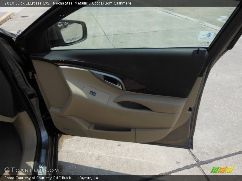 Mocha Steel Metallic / Cocoa/Light Cashmere 2010 Buick LaCrosse CXS