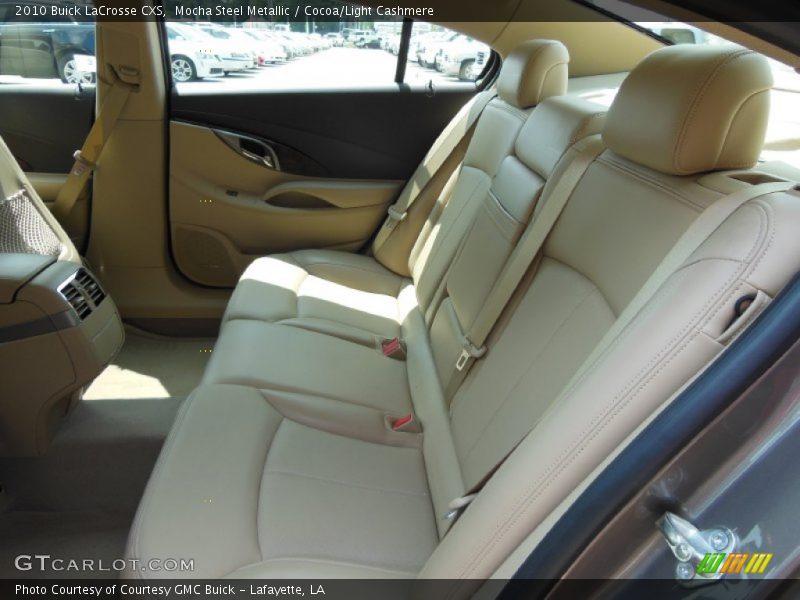 Mocha Steel Metallic / Cocoa/Light Cashmere 2010 Buick LaCrosse CXS