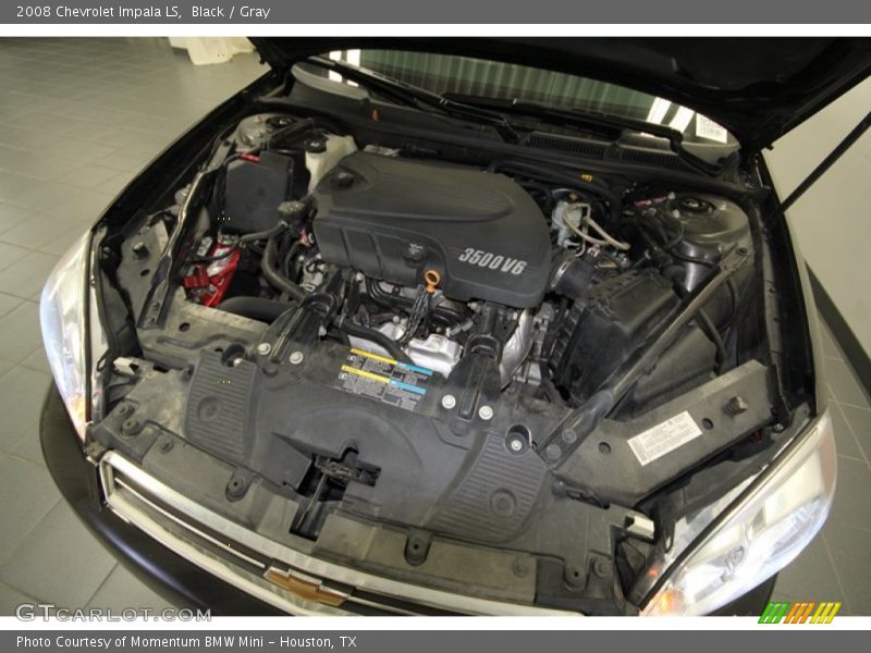 Black / Gray 2008 Chevrolet Impala LS