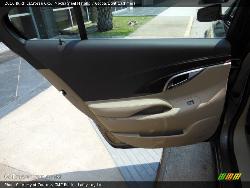 Mocha Steel Metallic / Cocoa/Light Cashmere 2010 Buick LaCrosse CXS