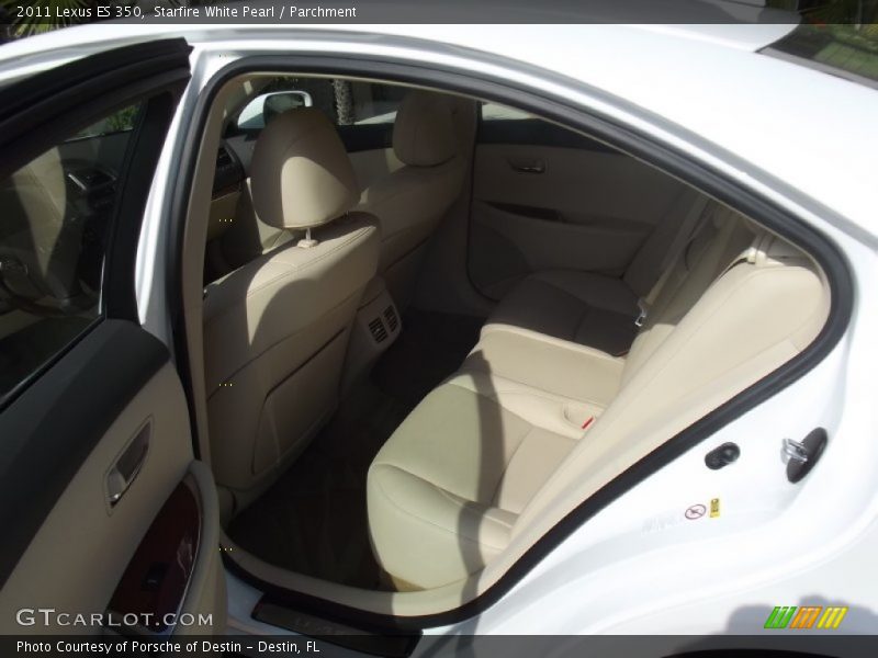 Starfire White Pearl / Parchment 2011 Lexus ES 350