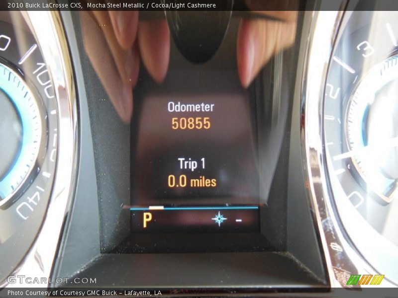 Mocha Steel Metallic / Cocoa/Light Cashmere 2010 Buick LaCrosse CXS