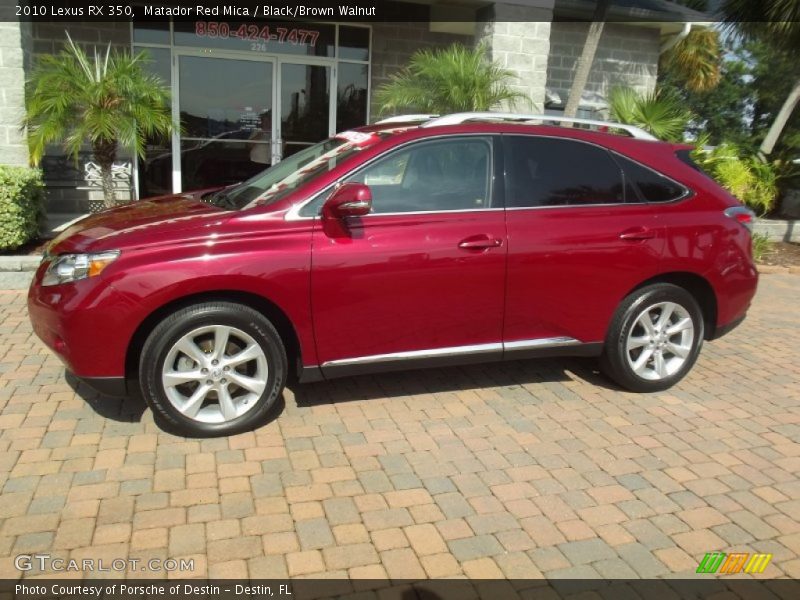  2010 RX 350 Matador Red Mica