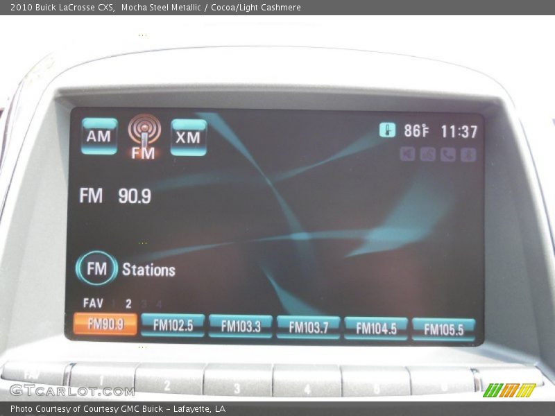 Mocha Steel Metallic / Cocoa/Light Cashmere 2010 Buick LaCrosse CXS