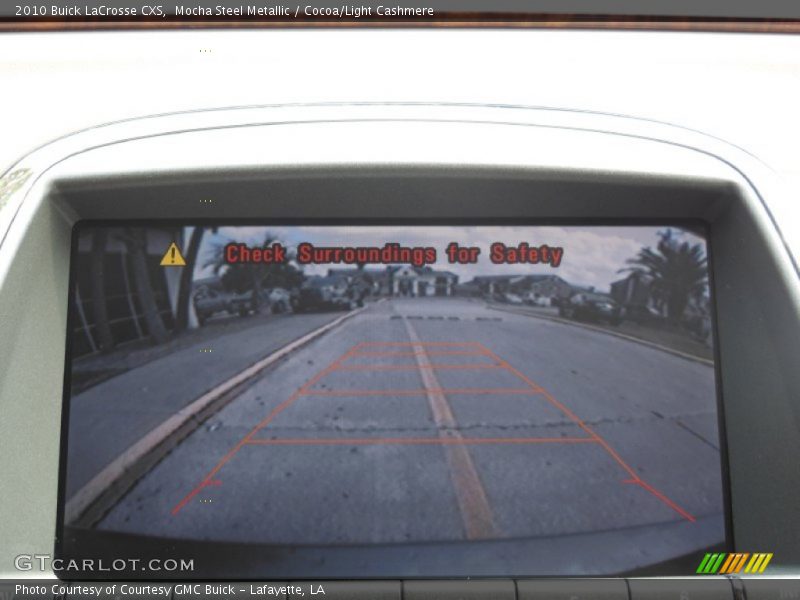 Mocha Steel Metallic / Cocoa/Light Cashmere 2010 Buick LaCrosse CXS