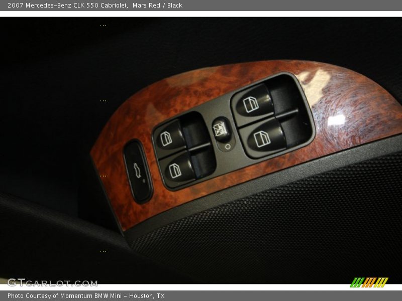 Mars Red / Black 2007 Mercedes-Benz CLK 550 Cabriolet
