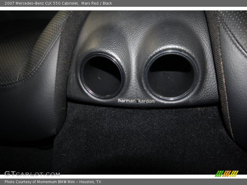 Mars Red / Black 2007 Mercedes-Benz CLK 550 Cabriolet
