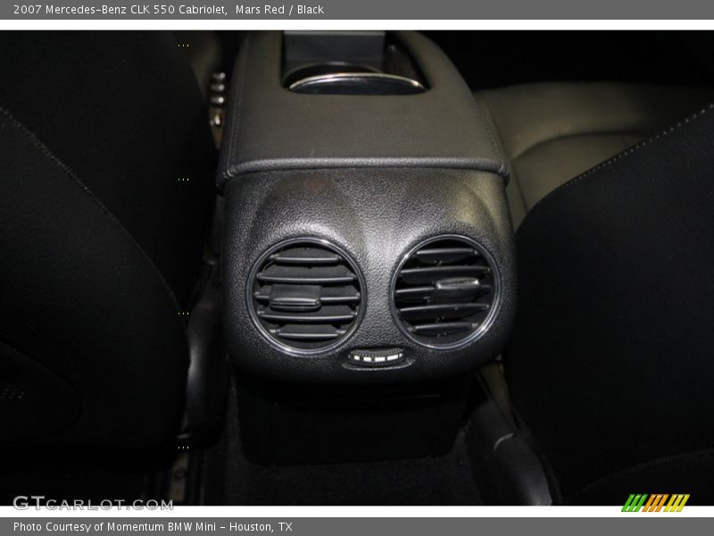 Mars Red / Black 2007 Mercedes-Benz CLK 550 Cabriolet