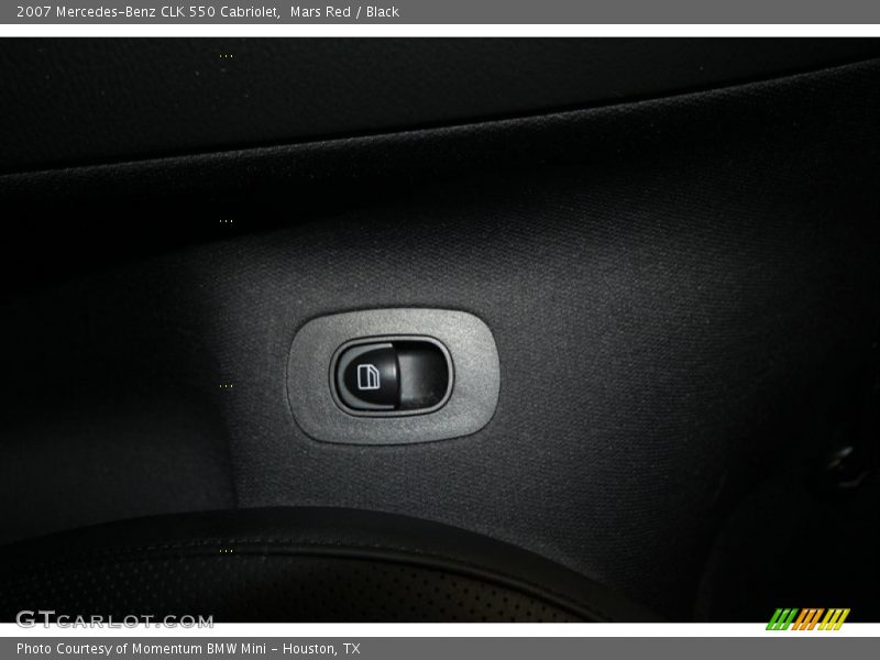 Mars Red / Black 2007 Mercedes-Benz CLK 550 Cabriolet