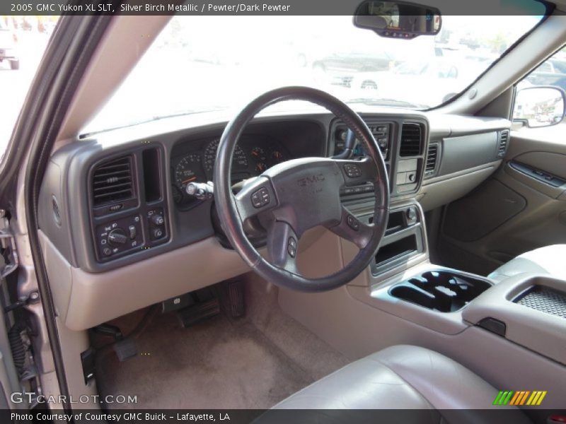 Silver Birch Metallic / Pewter/Dark Pewter 2005 GMC Yukon XL SLT