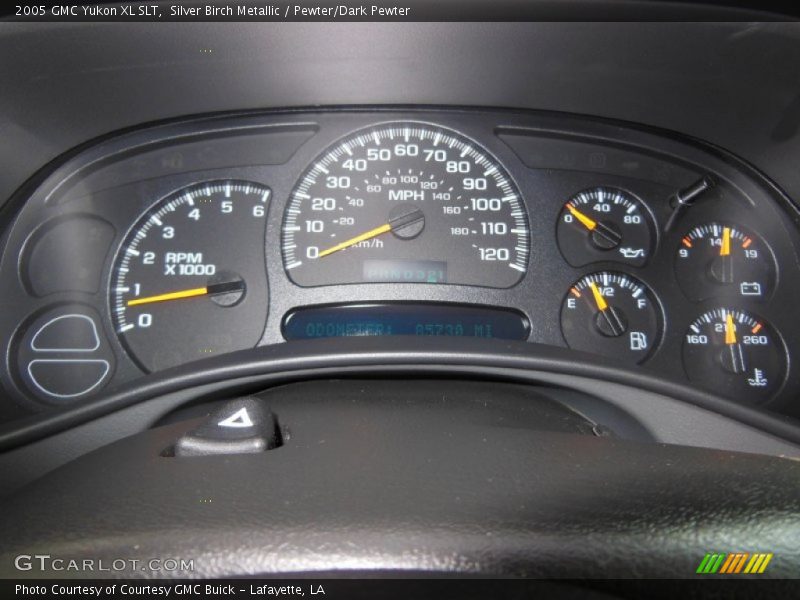 Silver Birch Metallic / Pewter/Dark Pewter 2005 GMC Yukon XL SLT