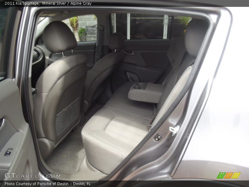 Mineral Silver / Alpine Gray 2011 Kia Sportage